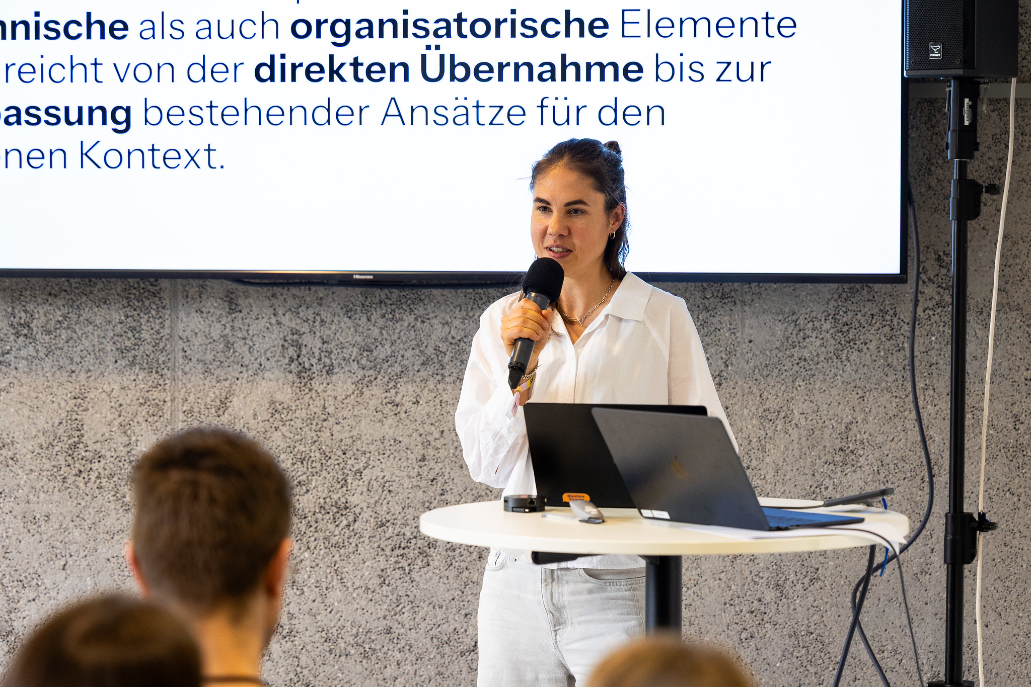Vortrag Nachnutzung beim CityLAB